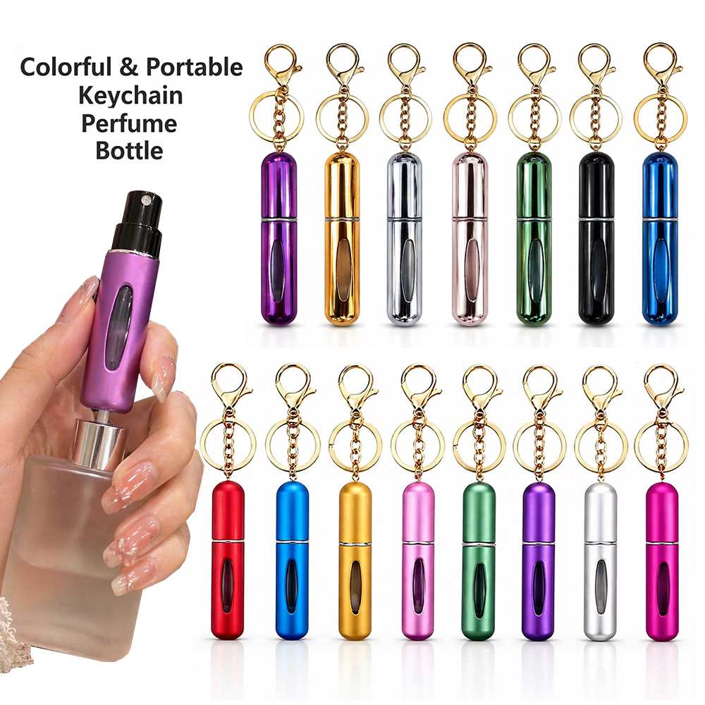5ml Keychain Perfume Refillabl - Misting Bottle Fine ulasan dan harga