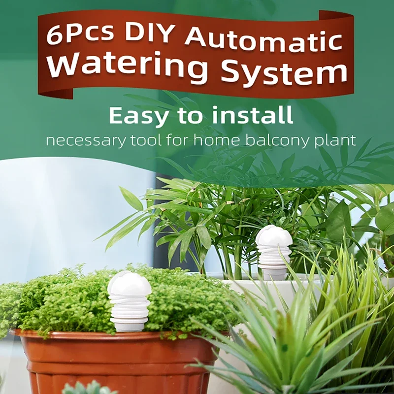 4Pcs DIY Automatic Watering Sy - Self Watering Insert ulasan dan harga